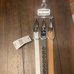 Steve Madden belts